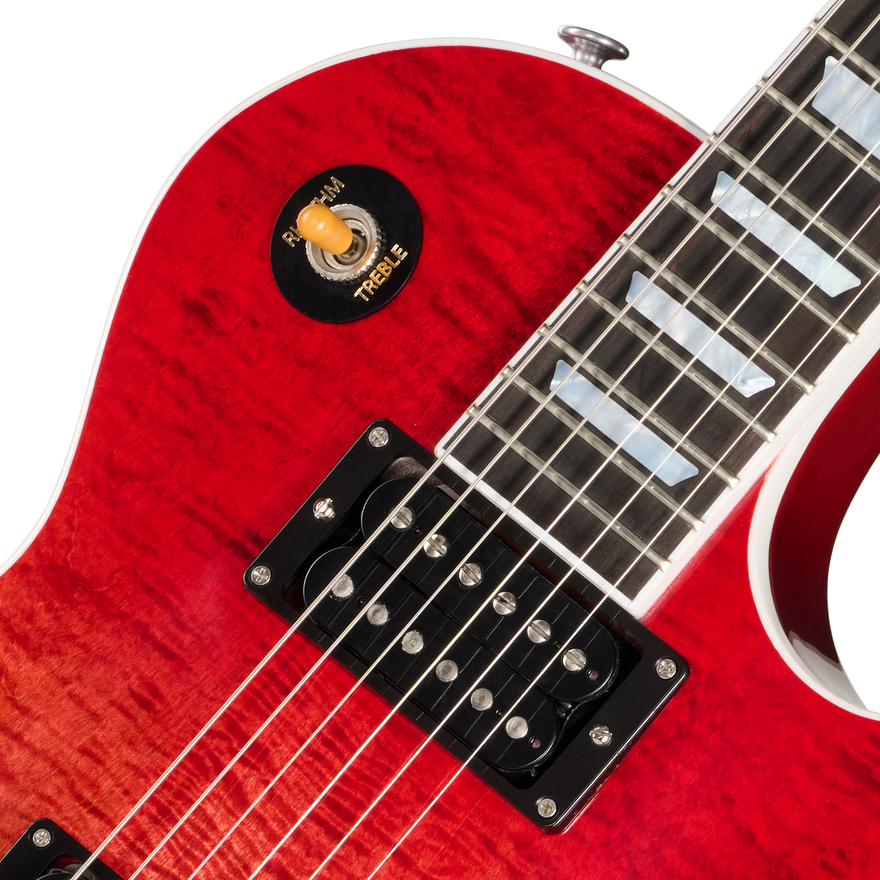 Gibson Mod™ Collection Les Paul Modern Figured, Molten Magma Fade Electric Guitar Gibson Mod™ Collection