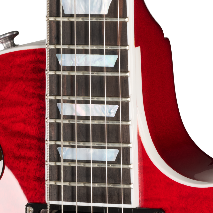 Gibson Mod™ Collection Les Paul Modern Figured, Molten Magma Fade Electric Guitar Gibson Mod™ Collection