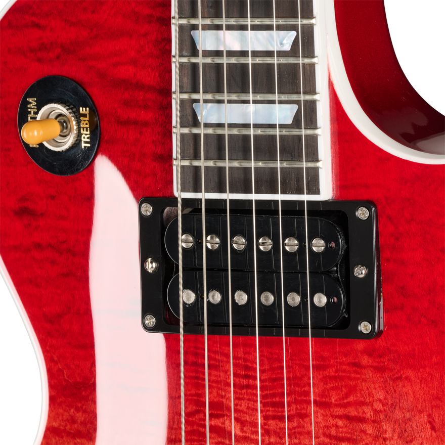 Gibson Mod™ Collection Les Paul Modern Figured, Molten Magma Fade Electric Guitar Gibson Mod™ Collection