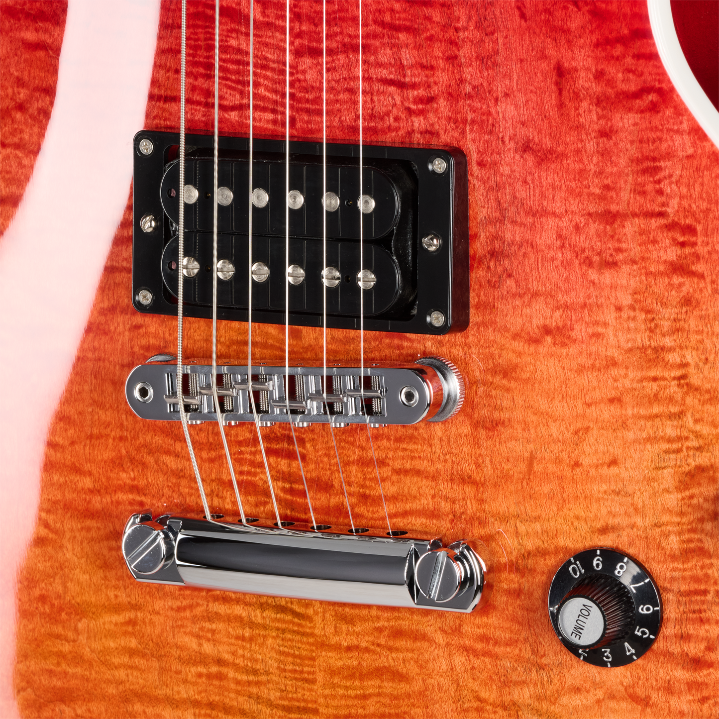 Gibson Mod™ Collection Les Paul Modern Figured, Molten Magma Fade Electric Guitar Gibson Mod™ Collection