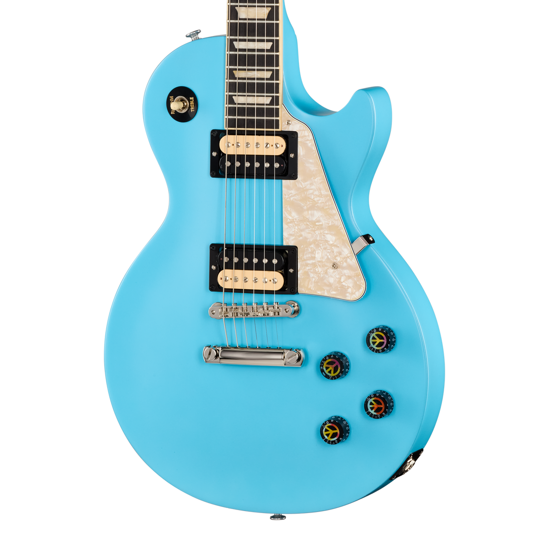Gibson Mod™ Collection Les Paul Studio Session, Peaceful Blue Skies Electric Guitar Gibson Mod™ Collection