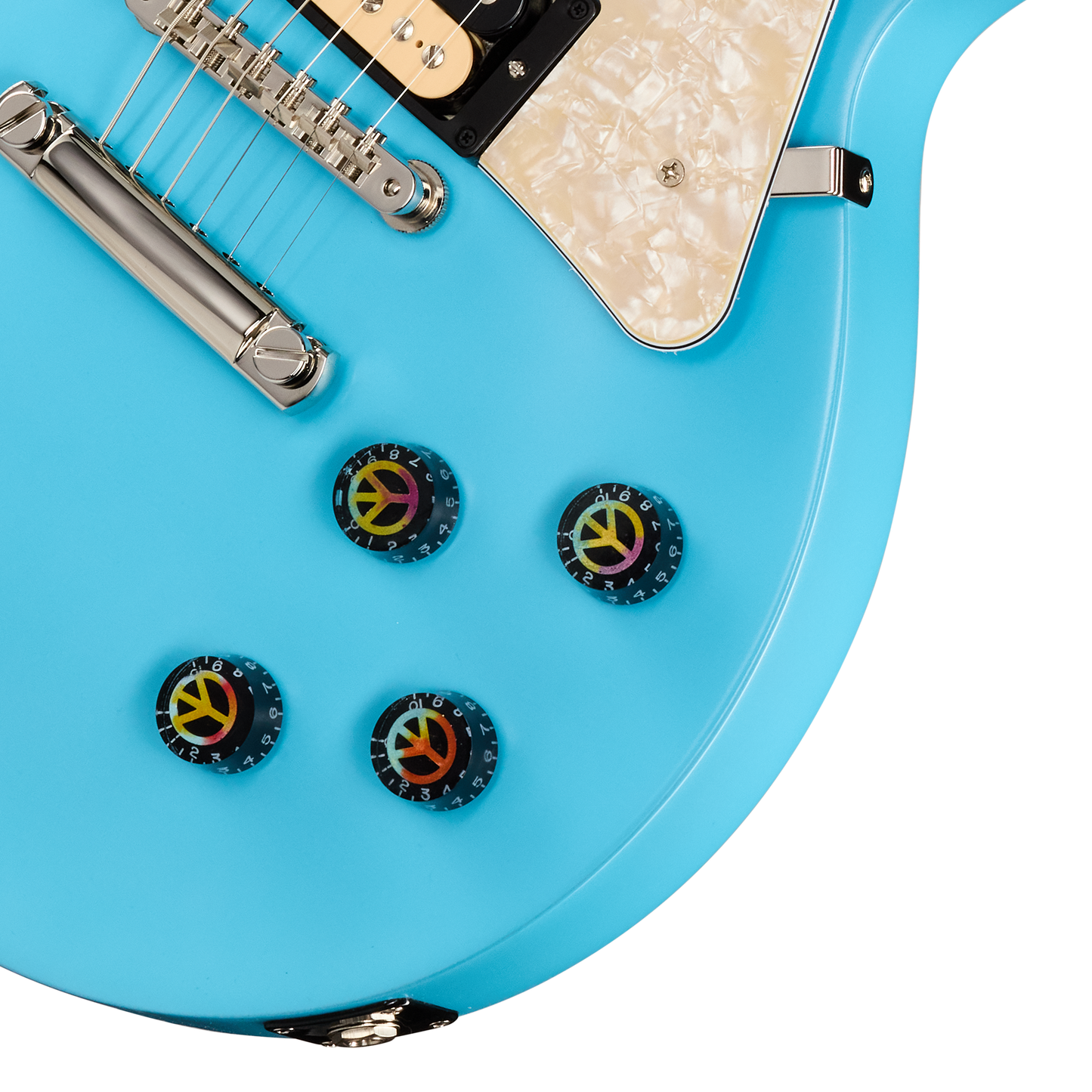 Gibson Mod™ Collection Les Paul Studio Session, Peaceful Blue Skies Electric Guitar Gibson Mod™ Collection
