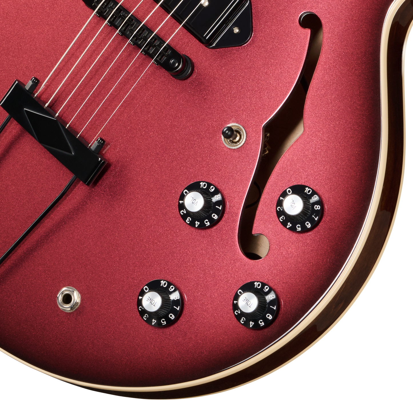 Gibson Mod™ Collection ES-330, Red Olive Burst Electric Guitar Gibson Mod™ Collection