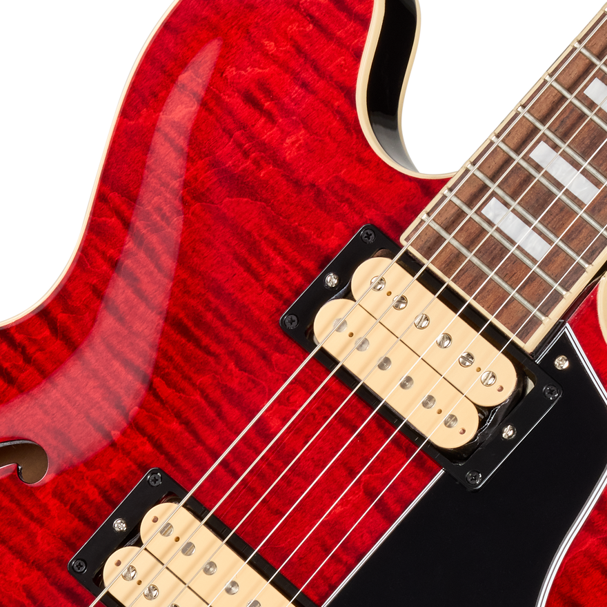 Gibson Mod™ Collection ES-335 Figured, Ushe Red Electric Guitar Gibson Mod™ Collection
