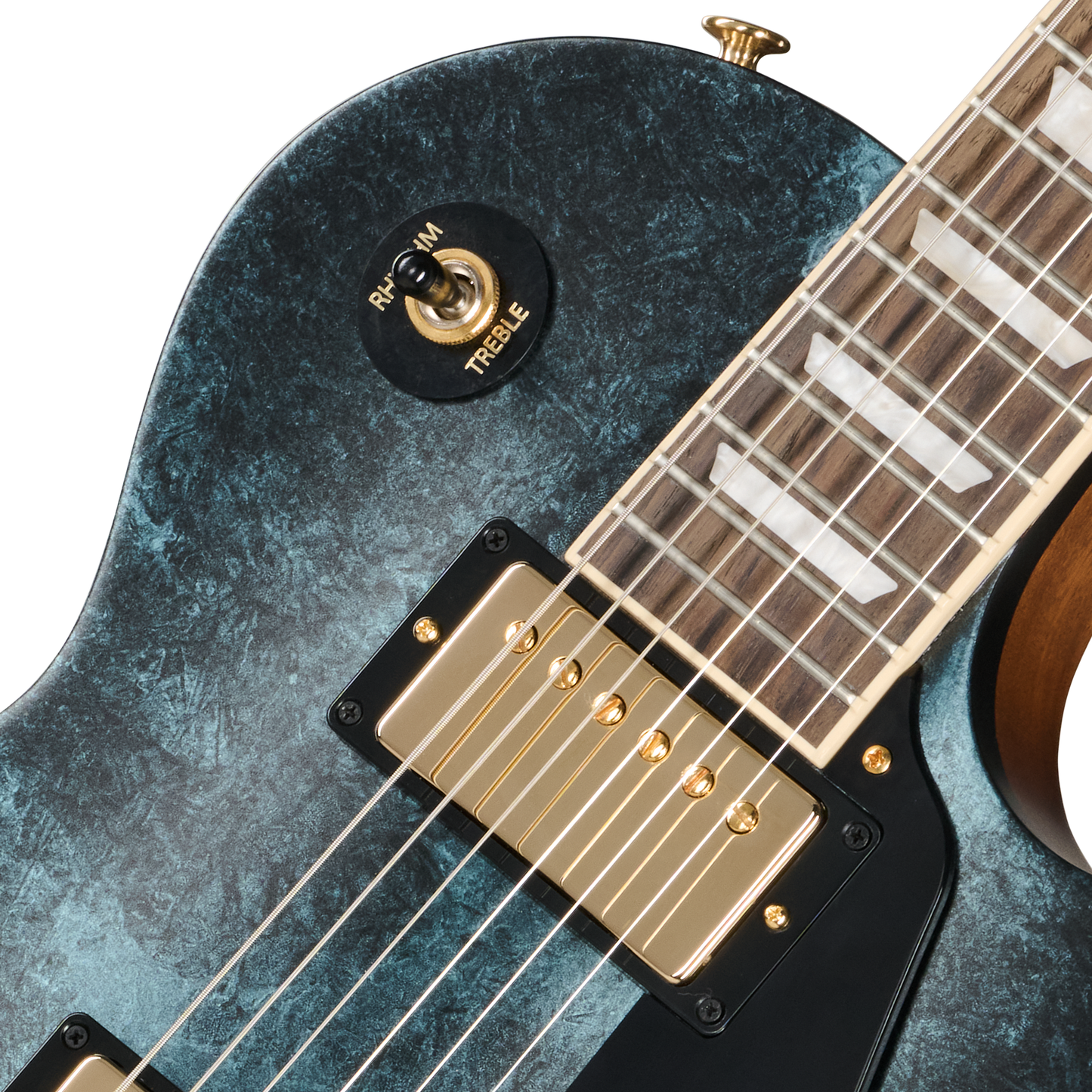 Gibson Mod™ Collection Les Paul Studio, Lunar Teal Electric Guitar Gibson Mod™ Collection