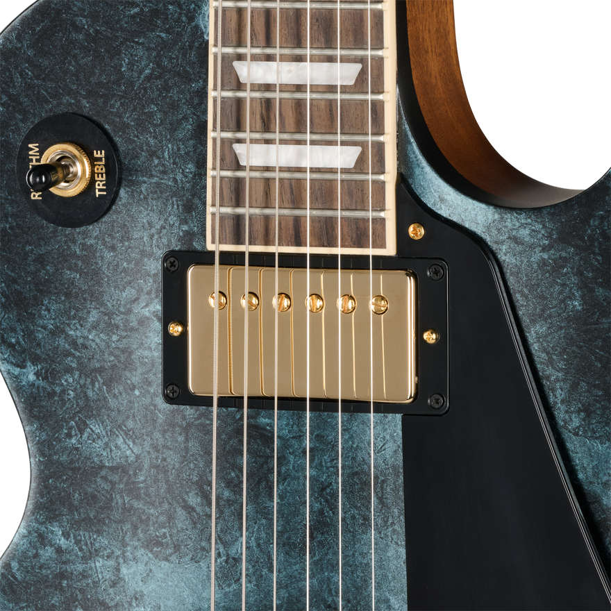 Gibson Mod™ Collection Les Paul Studio, Lunar Teal Electric Guitar Gibson Mod™ Collection