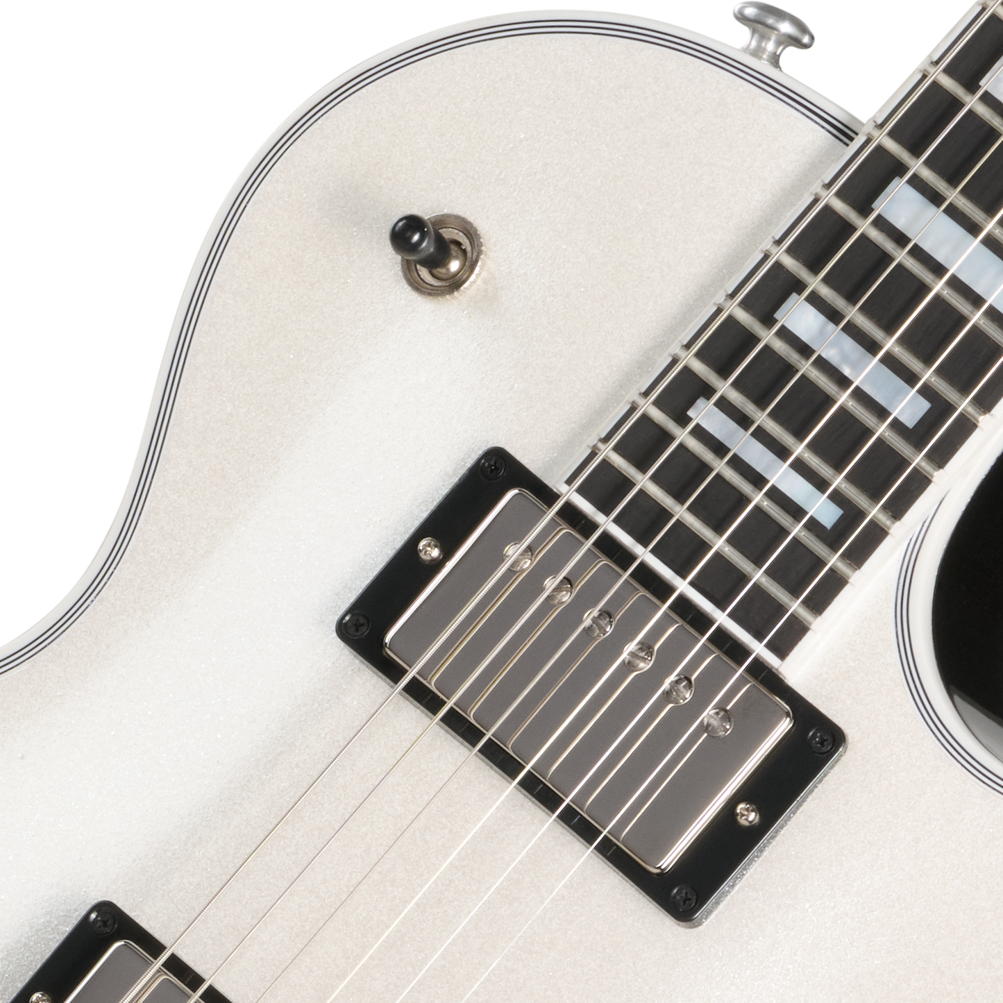 Gibson Mod™ Collection Les Paul Custom, White Tuxedo Electric Guitar Gibson Mod™ Collection