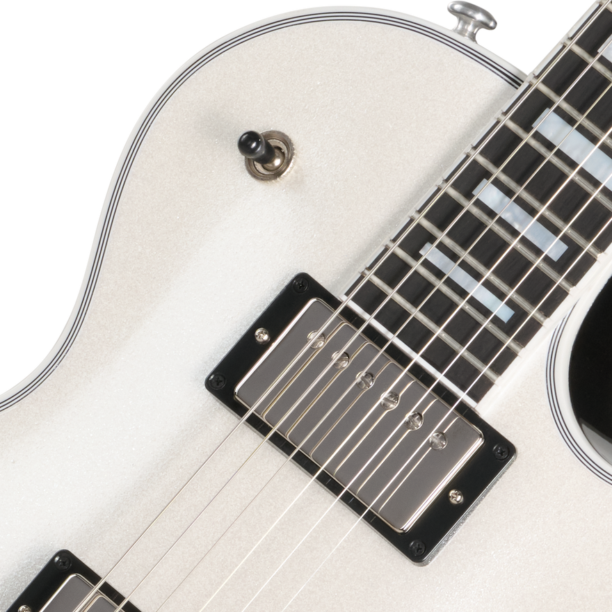 Gibson Mod™ Collection Les Paul Custom, White Tuxedo Electric Guitar Gibson Mod™ Collection