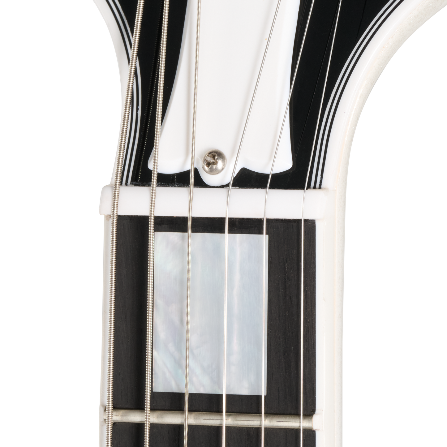 Gibson Mod™ Collection Les Paul Custom, White Tuxedo Electric Guitar Gibson Mod™ Collection