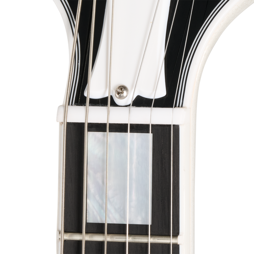 Gibson Mod™ Collection Les Paul Custom, White Tuxedo Electric Guitar Gibson Mod™ Collection