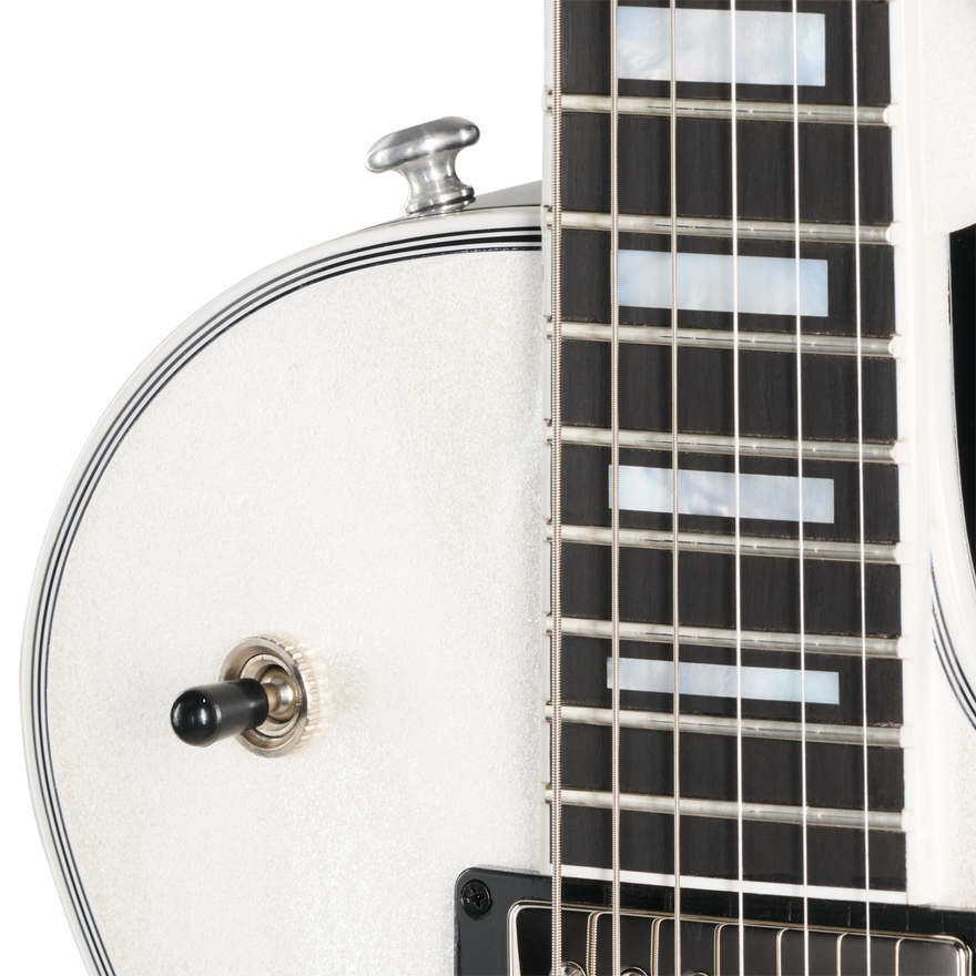 Gibson Mod™ Collection Les Paul Custom, White Tuxedo Electric Guitar Gibson Mod™ Collection