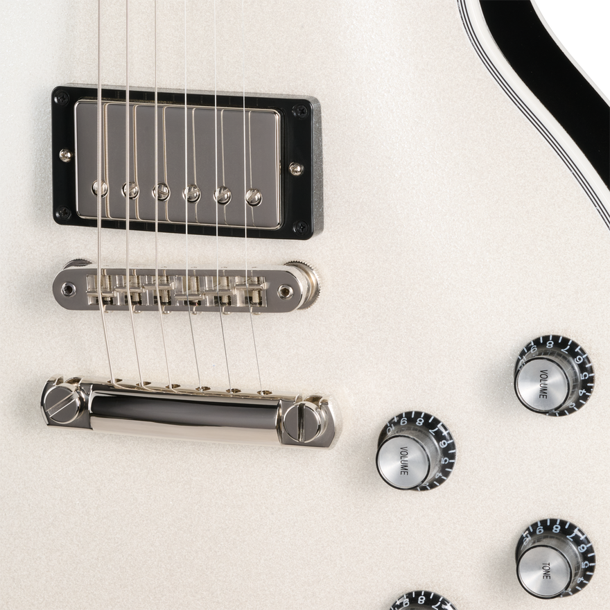 Gibson Mod™ Collection Les Paul Custom, White Tuxedo Electric Guitar Gibson Mod™ Collection