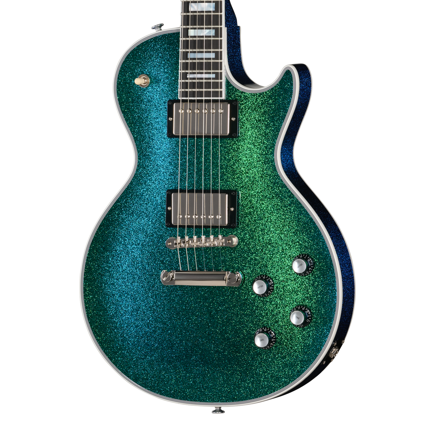 Gibson Mod™ Collection 1968 Les Paul Custom Reissue, Blue-Green Shift Electric Guitar Gibson Mod™ Collection