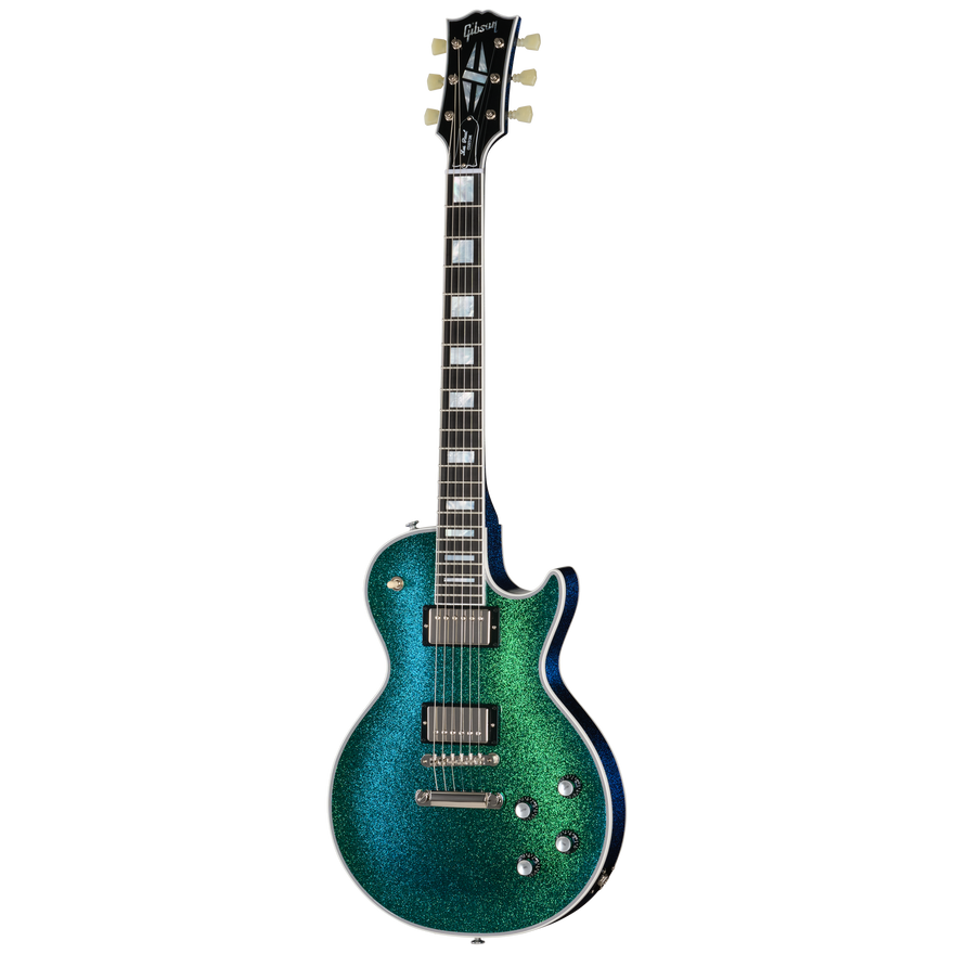 Gibson Mod™ Collection 1968 Les Paul Custom Reissue, Blue-Green Shift Electric Guitar Gibson Mod™ Collection
