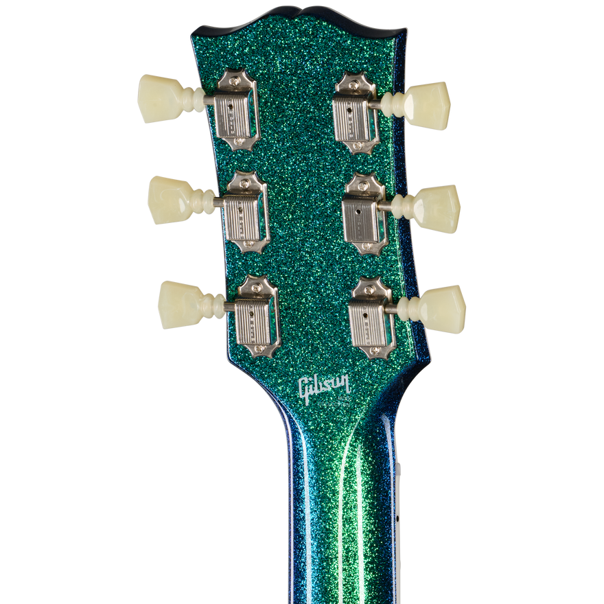 Gibson Mod™ Collection 1968 Les Paul Custom Reissue, Blue-Green Shift Electric Guitar Gibson Mod™ Collection