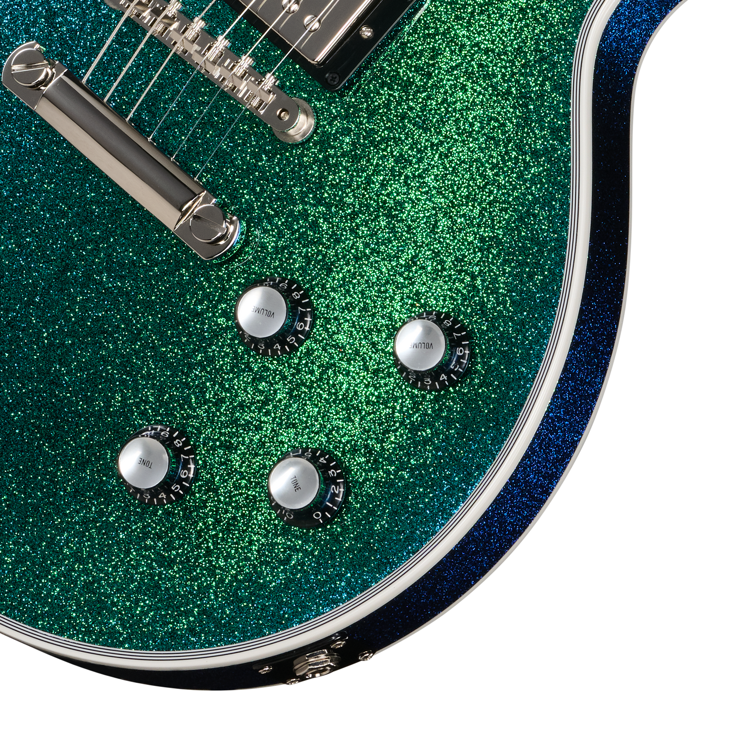 Gibson Mod™ Collection 1968 Les Paul Custom Reissue, Blue-Green Shift Electric Guitar Gibson Mod™ Collection