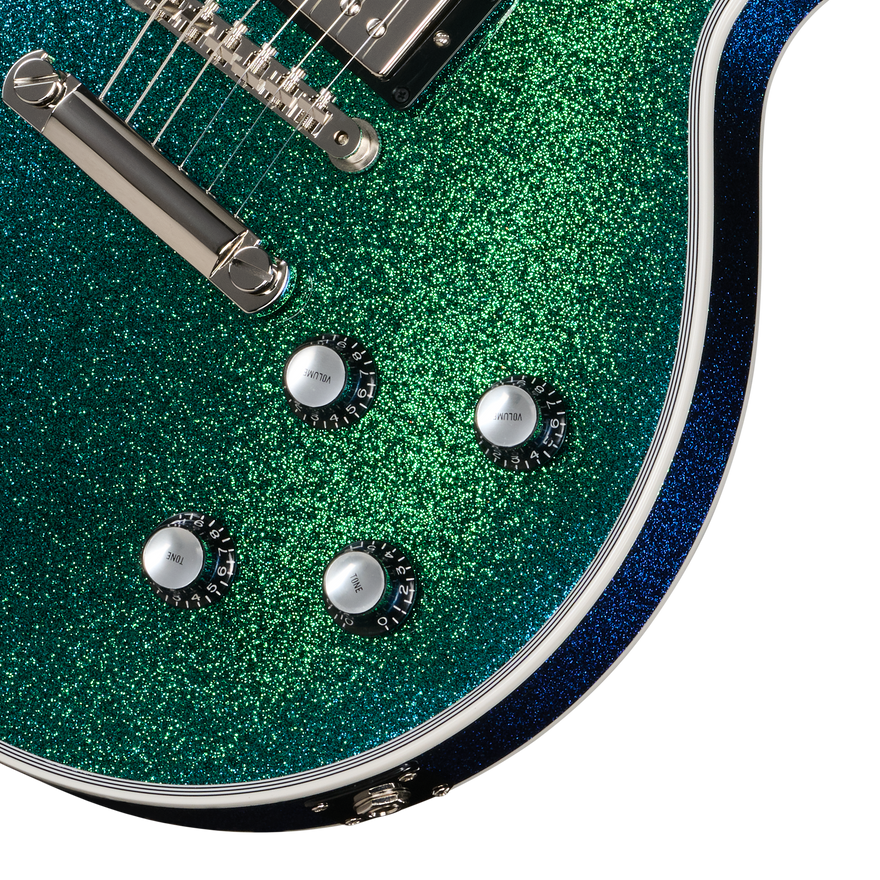 Gibson Mod™ Collection 1968 Les Paul Custom Reissue, Blue-Green Shift Electric Guitar Gibson Mod™ Collection