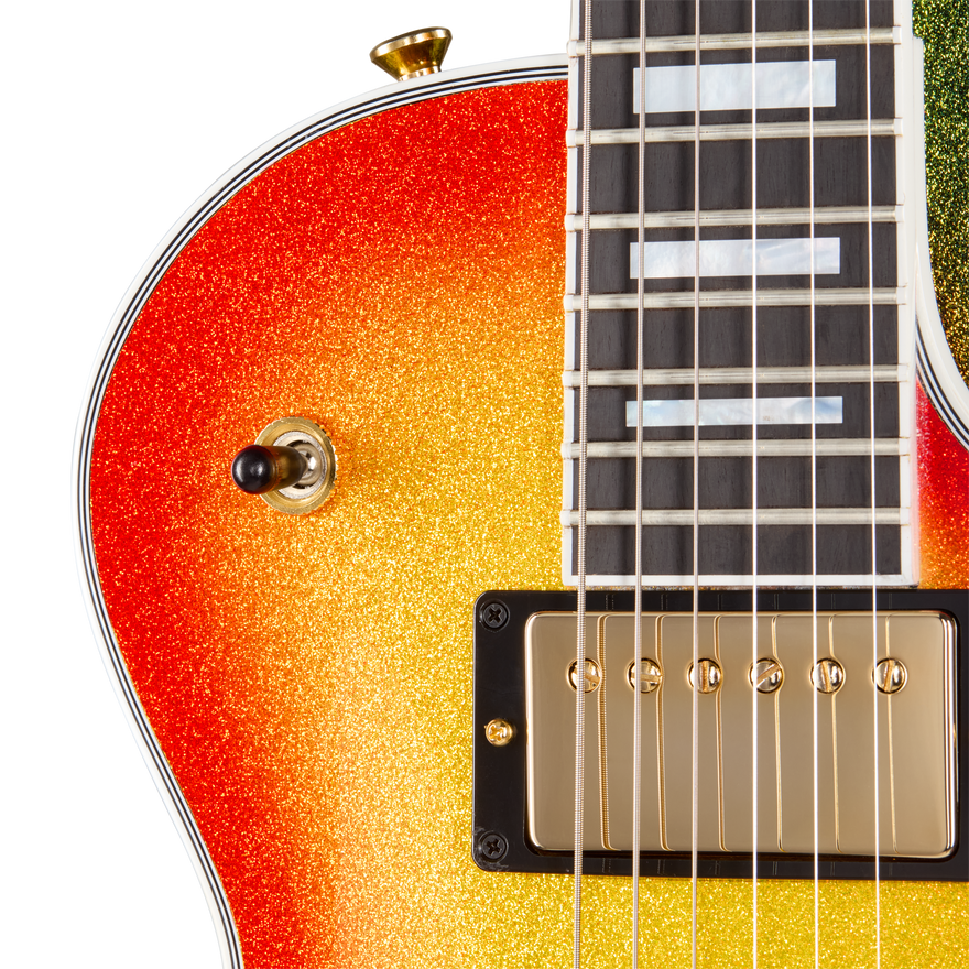 Gibson Mod™ Collection Les Paul Custom, Sparkling Cherry Sunburst Electric Guitar Gibson Mod™ Collection