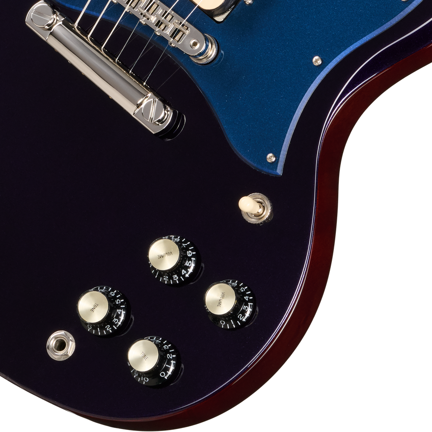 Gibson Mod™ Collection SG Standard, Navy Bluetastic Electric Guitar Gibson Mod™ Collection