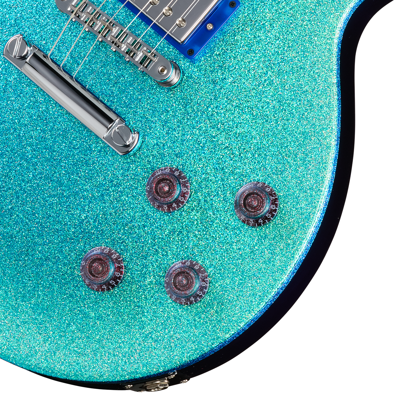 Gibson Mod™ Collection Les Paul Studio Session, Blue Green Springs Electric Guitar Gibson Mod™ Collection