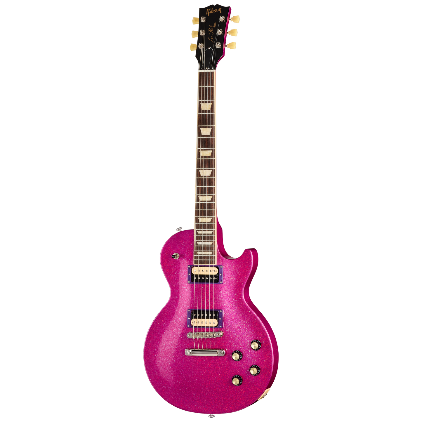 Gibson Mod™ Collection Les Paul Studio, Magenta Glitter Bomb Electric Guitar Gibson Mod™ Collection