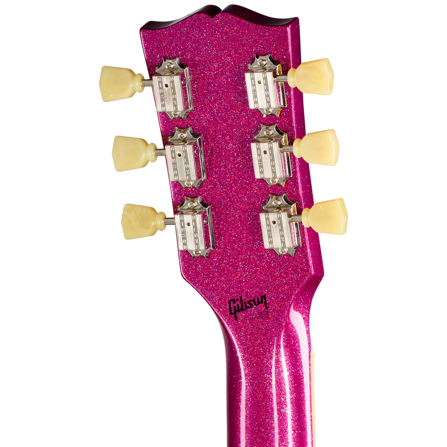 Gibson Mod™ Collection Les Paul Studio, Magenta Glitter Bomb Electric Guitar Gibson Mod™ Collection