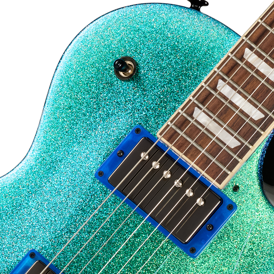 Gibson Mod™ Collection Les Paul Studio, Ocean Algae Sparkle Electric Guitar Gibson Mod™ Collection