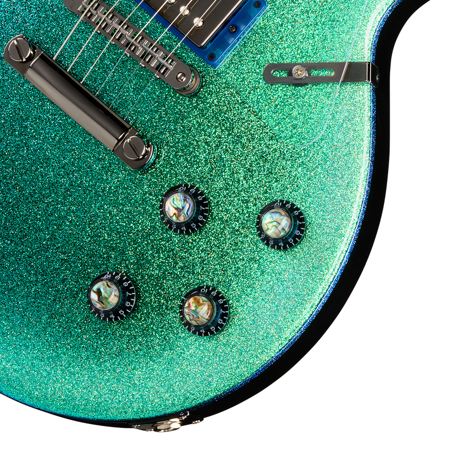 Gibson Mod™ Collection Les Paul Studio, Ocean Algae Sparkle Electric Guitar Gibson Mod™ Collection