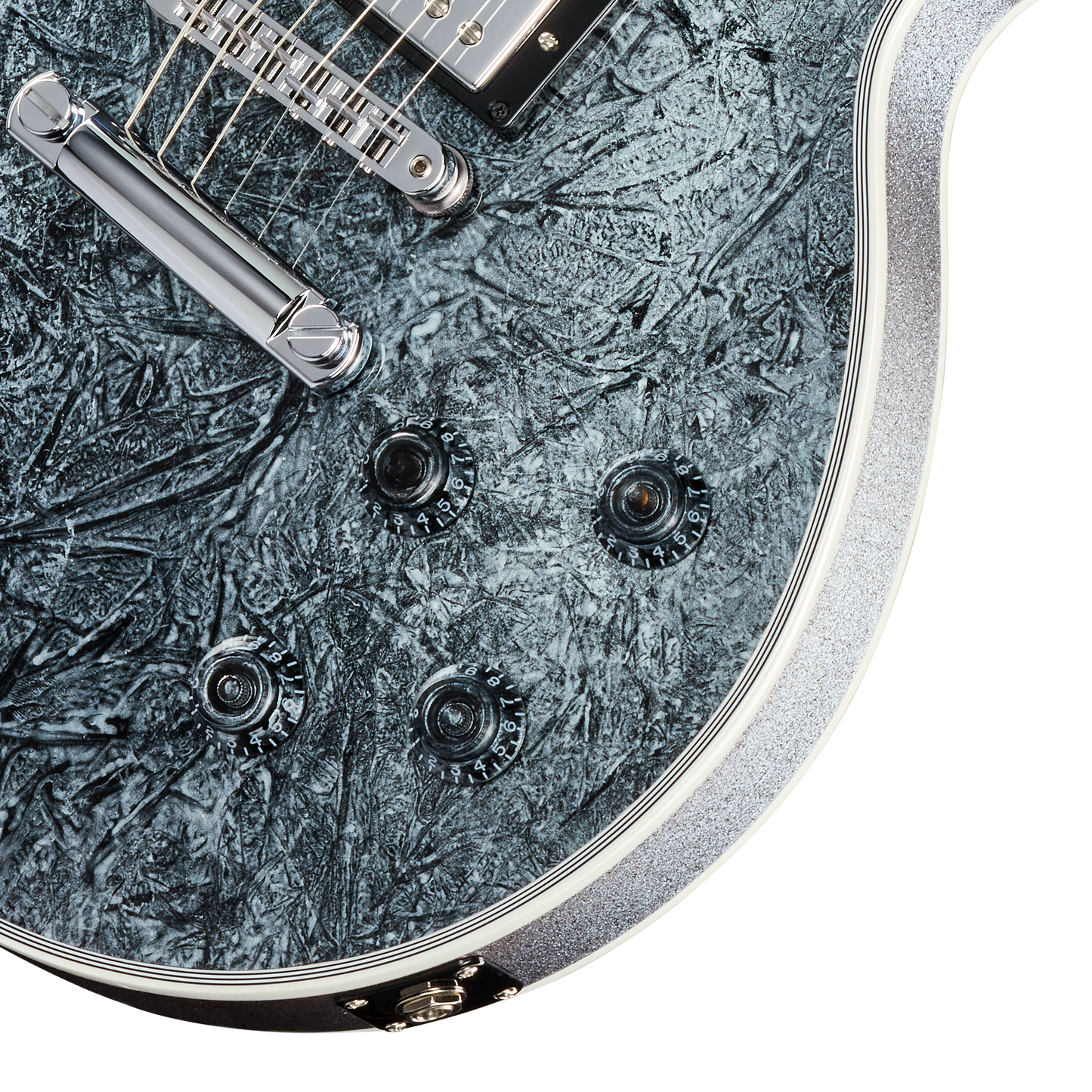 Gibson Mod™ Collection Les Paul Custom, Bardiglio Marble Electric Guitar Gibson Mod™ Collection