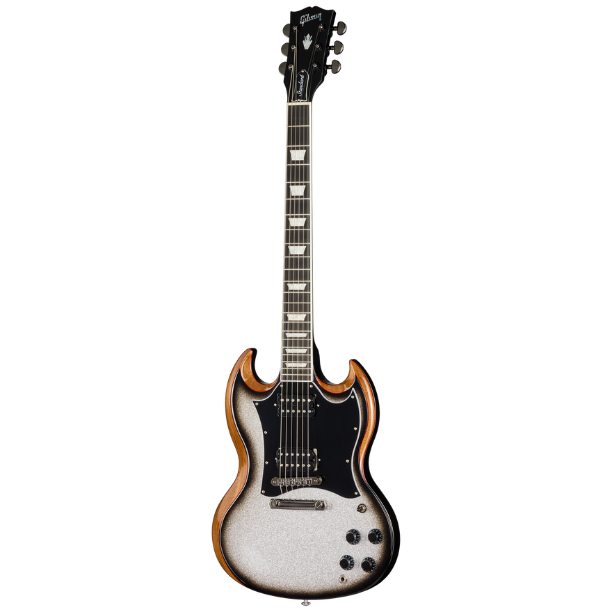 Gibson Mod™ Collection SG Standard, Sliver Burst Electric Guitar Gibson Mod™ Collection