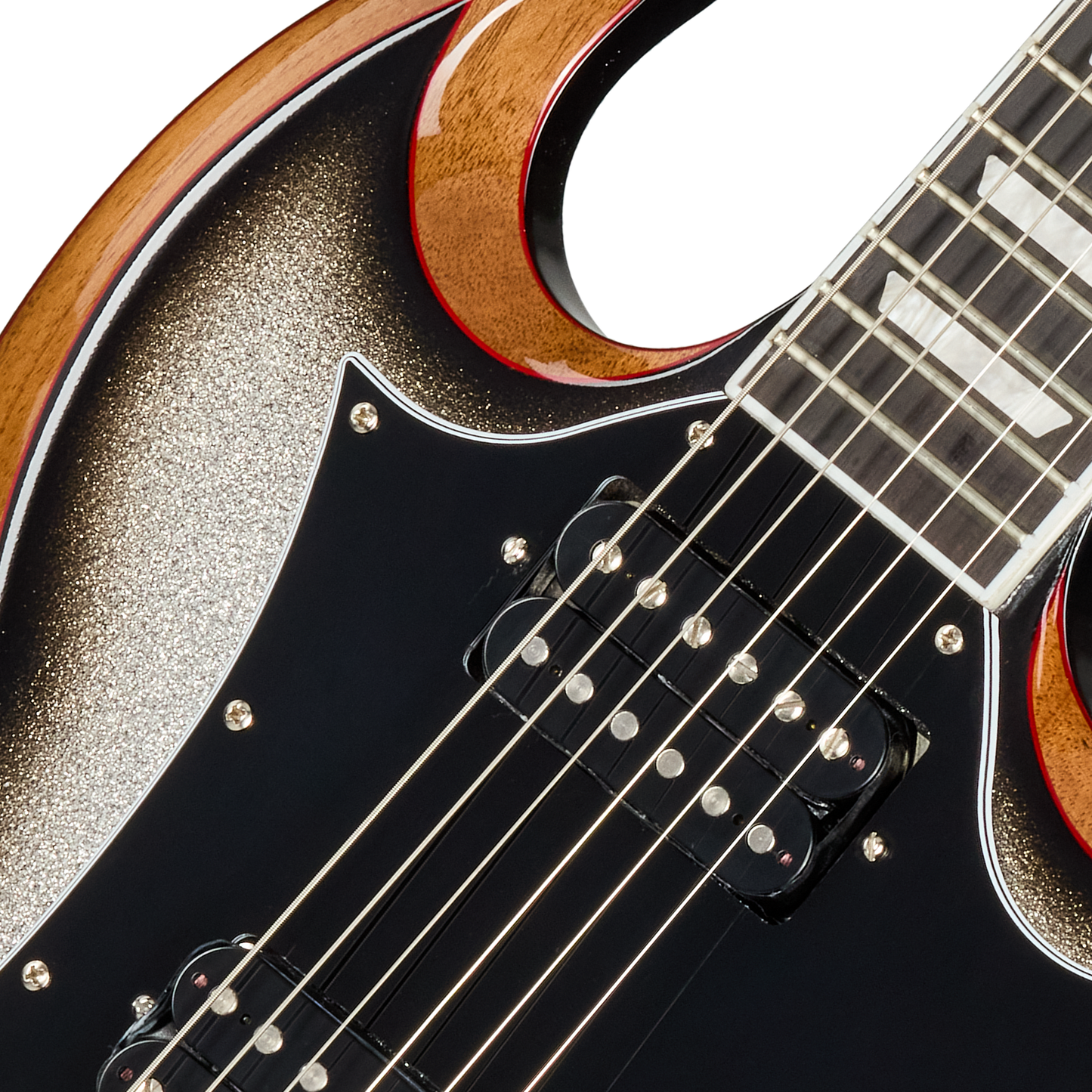 Gibson Mod™ Collection SG Standard, Sliver Burst Electric Guitar Gibson Mod™ Collection
