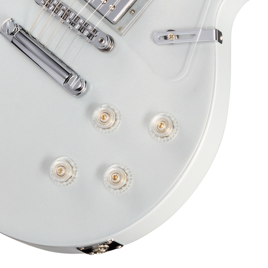 Gibson Mod™ Collection Les Paul Studio Session, Lunar Activity Gray Electric Guitar Gibson Mod™ Collection