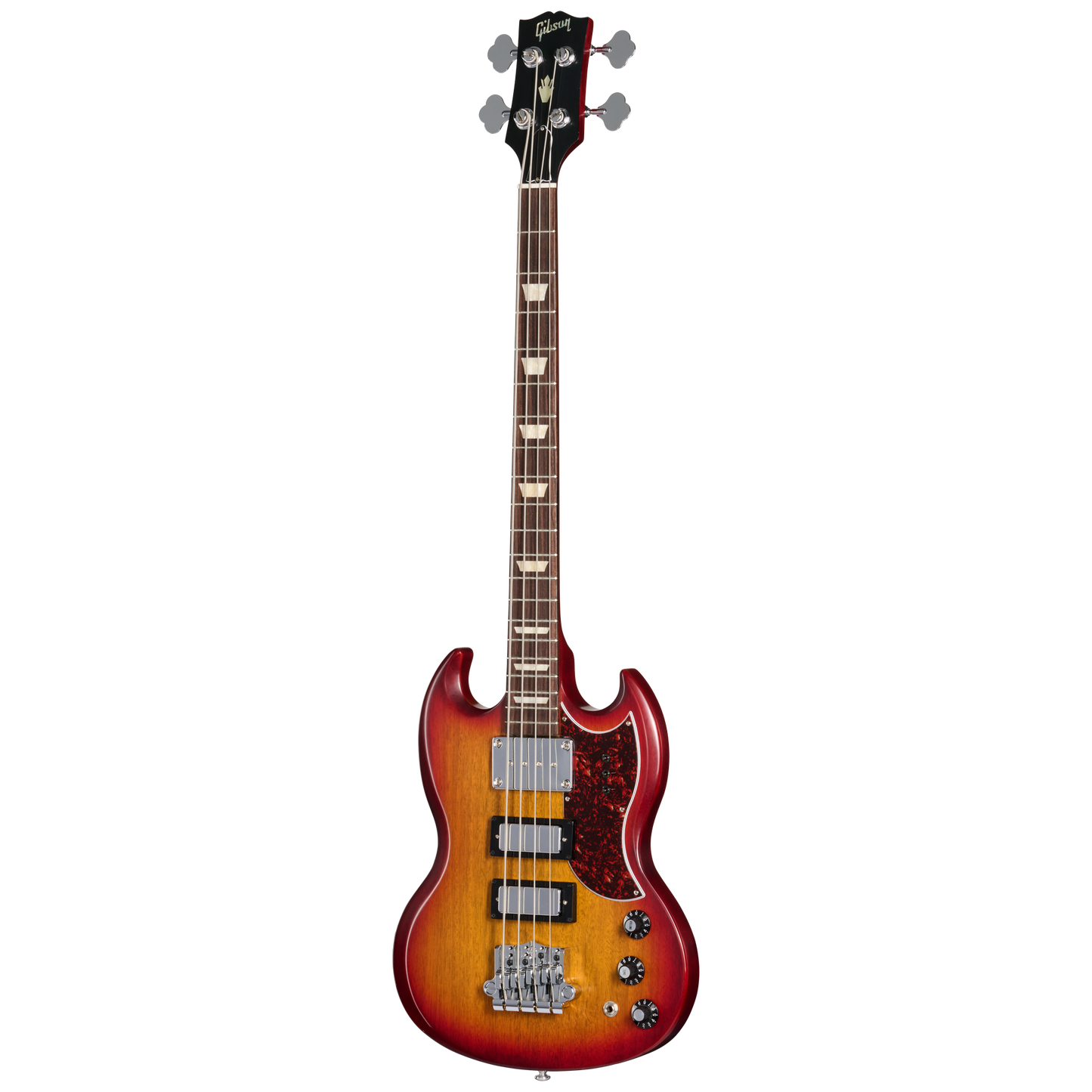 Gibson Mod™ Collection SG Standard Bass, Soft Cherry Sunny Burst Electric Bass Guitar Gibson Mod™ Collection