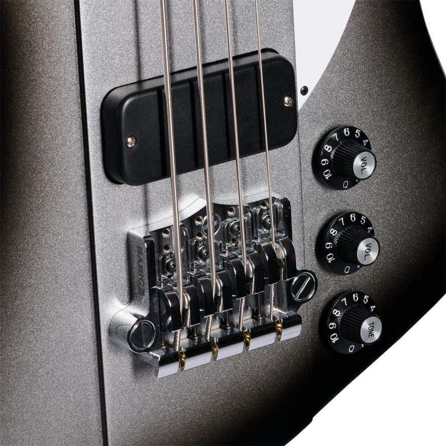 Gibson Mod™ Collection Thunderbird Bass, Slick Silver Satin Electric Guitar Gibson Mod™ Collection