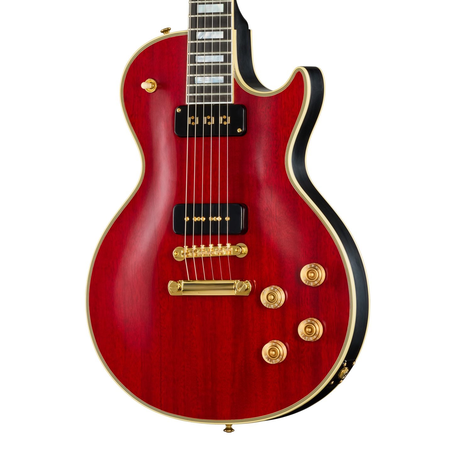 Gibson Mod™ Collection 1954 Les Paul Custom Reissue, Cherry Tuxedo Electric Guitar Gibson Mod™ Collection