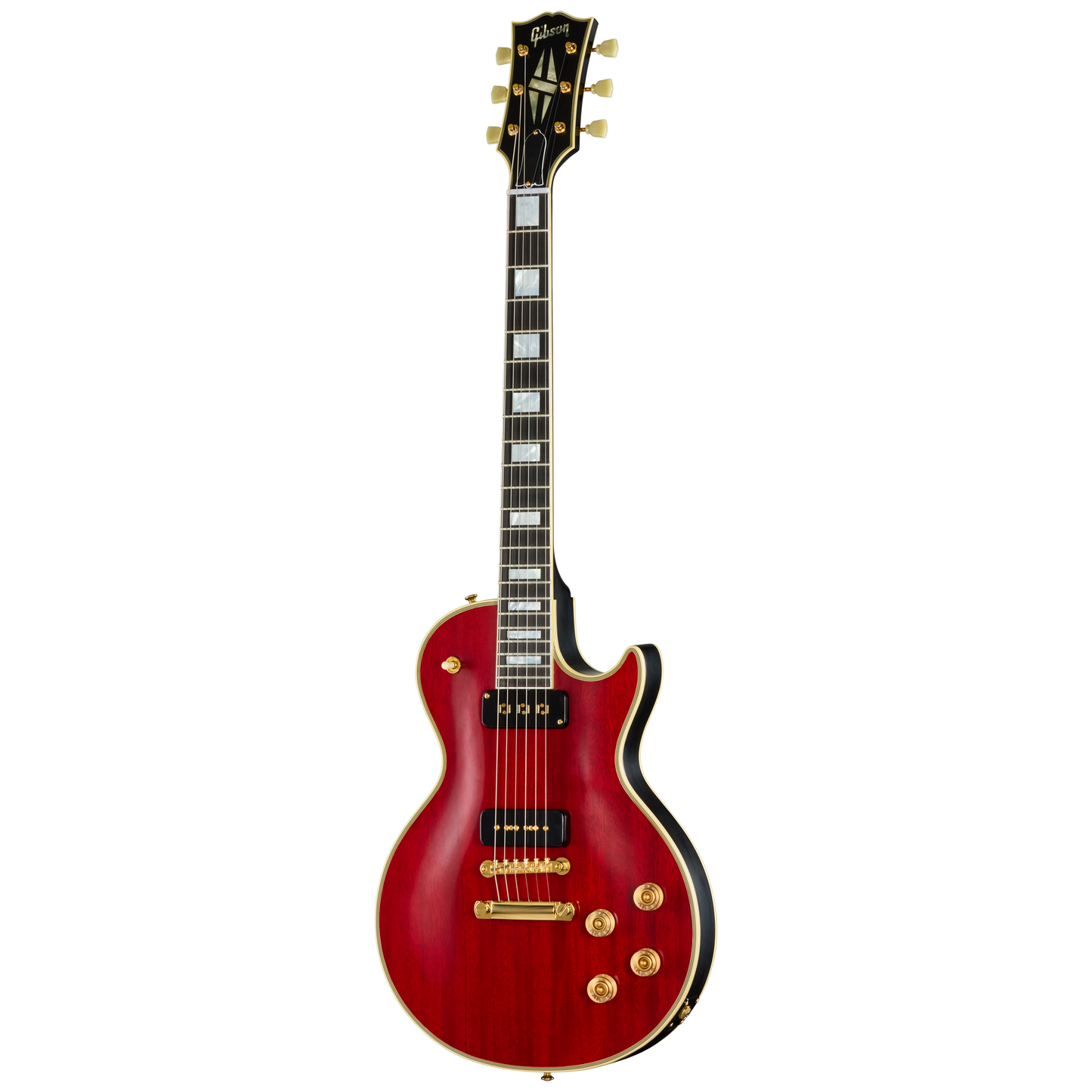 Gibson Mod™ Collection 1954 Les Paul Custom Reissue, Cherry Tuxedo Electric Guitar Gibson Mod™ Collection