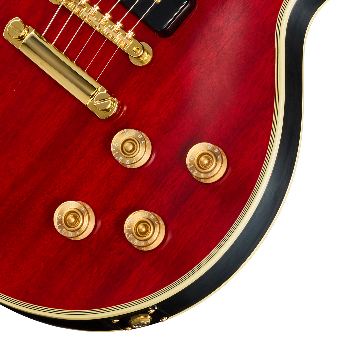 Gibson Mod™ Collection 1954 Les Paul Custom Reissue, Cherry Tuxedo Electric Guitar Gibson Mod™ Collection