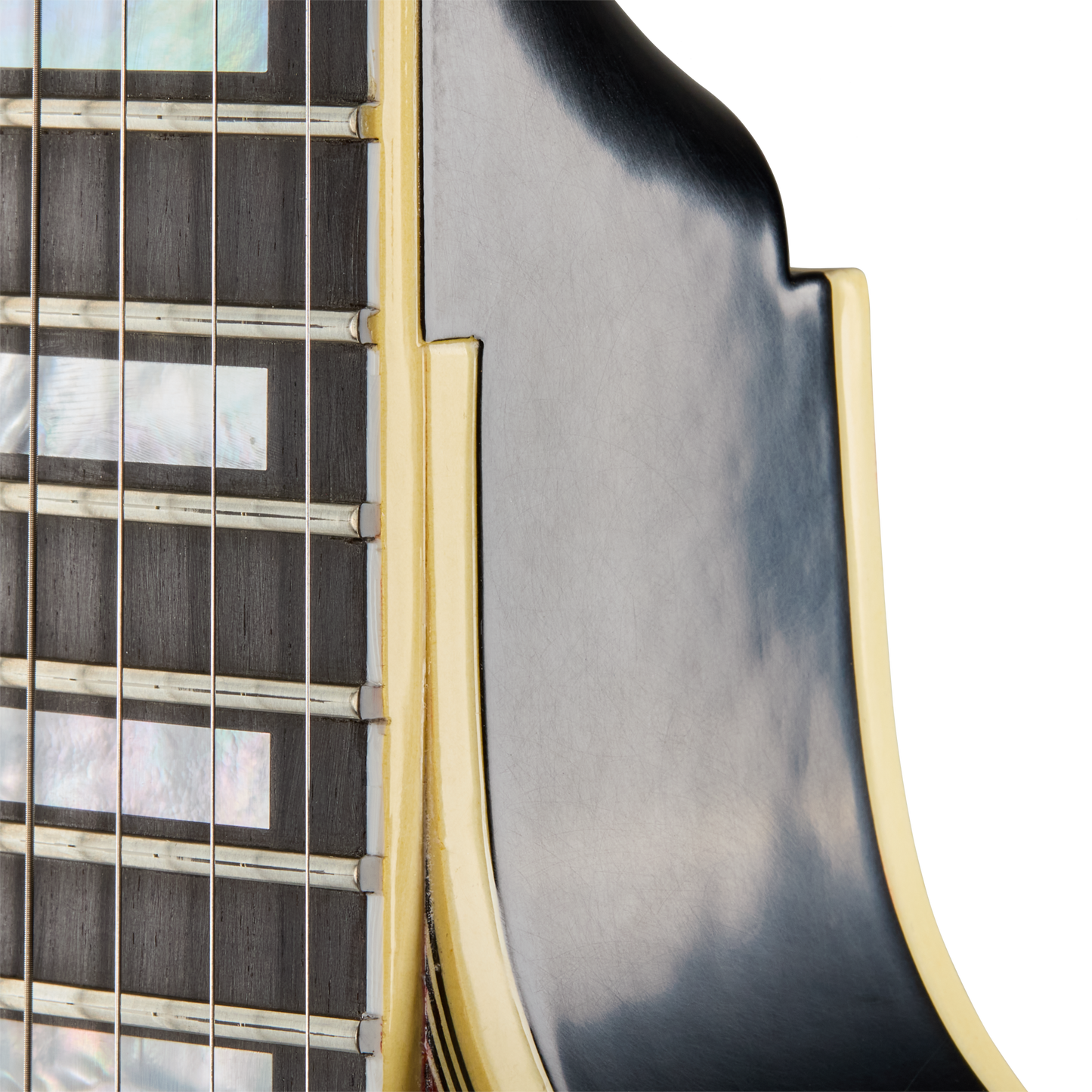 Gibson Mod™ Collection 1954 Les Paul Custom Reissue, Cherry Tuxedo Electric Guitar Gibson Mod™ Collection