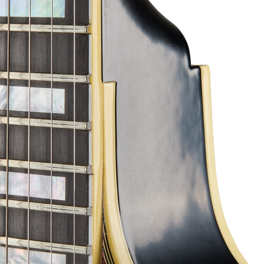 Gibson Mod™ Collection 1954 Les Paul Custom Reissue, Cherry Tuxedo Electric Guitar Gibson Mod™ Collection