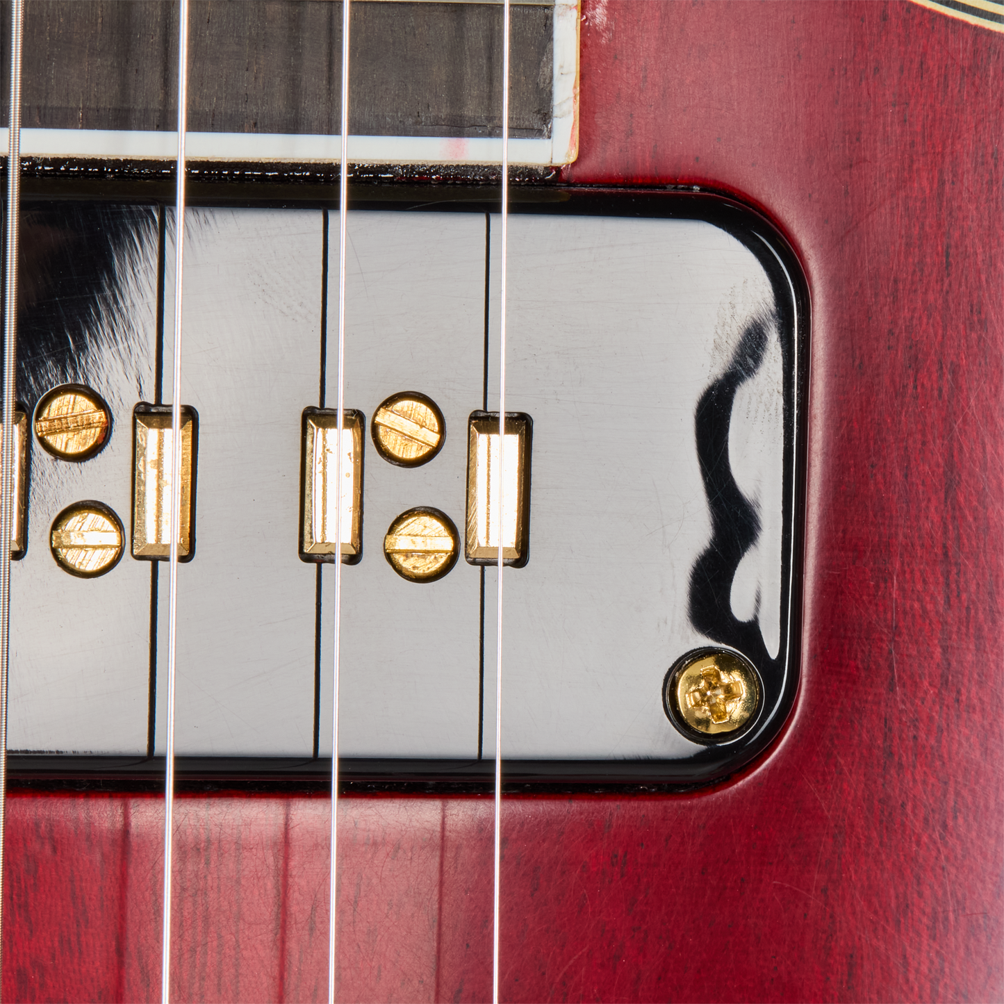 Gibson Mod™ Collection 1954 Les Paul Custom Reissue, Cherry Tuxedo Electric Guitar Gibson Mod™ Collection