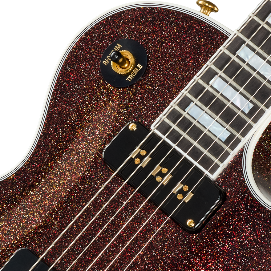 Gibson Mod™ Collection 1954 Les Paul Custom Reissue, Kitchen Sink Sparkle Electric Guitar Gibson Mod™ Collection