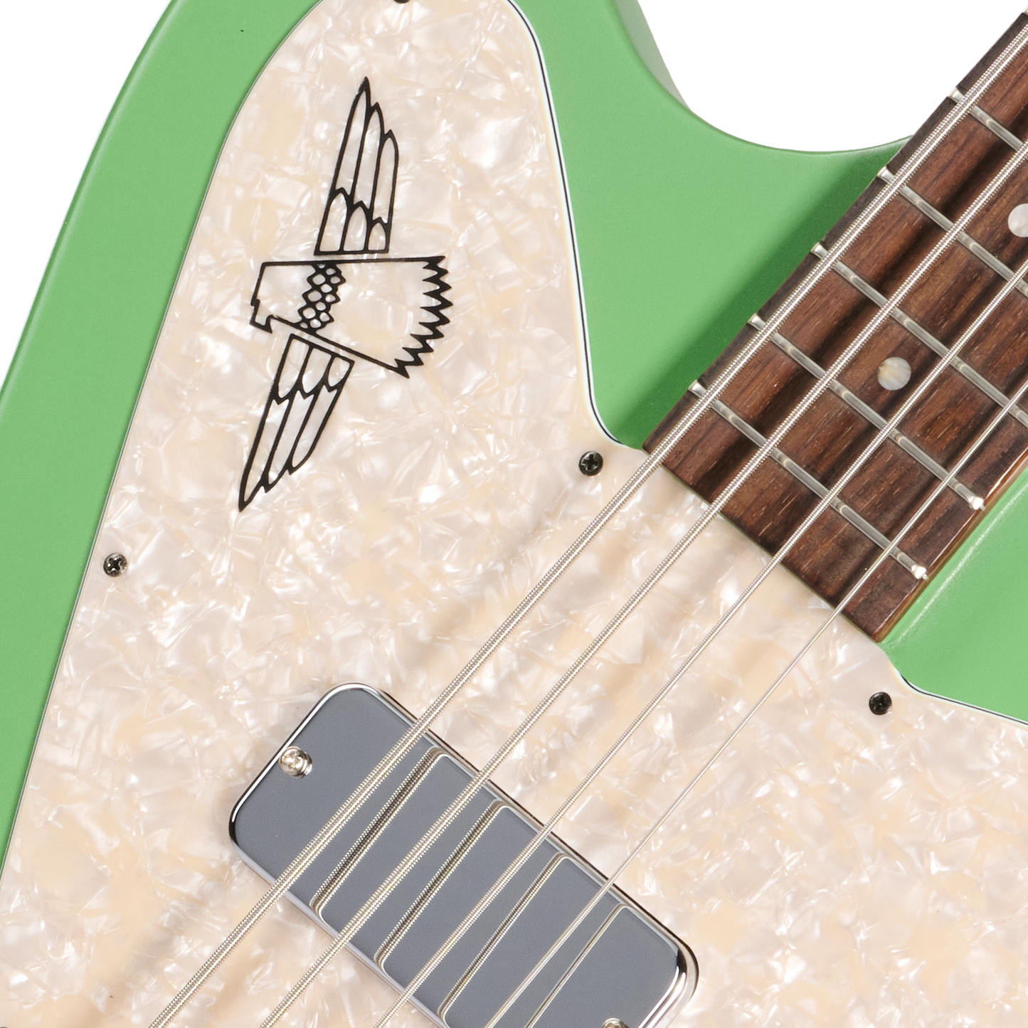 Gibson Mod™ Collection Non-Reverse Thunderbird, Satin Crème de Menthe Electric Bass Gibson Mod™ Collection