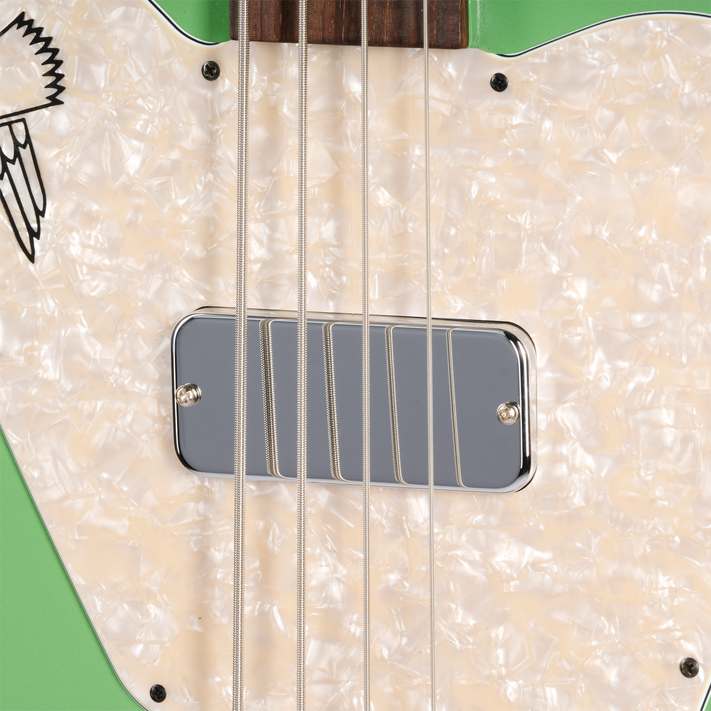Gibson Mod™ Collection Non-Reverse Thunderbird, Satin Crème de Menthe Electric Bass Gibson Mod™ Collection