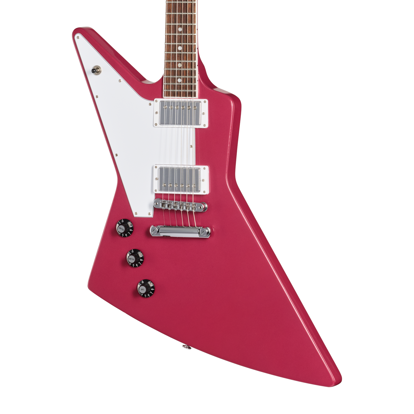 Gibson Mod™ Collection Explorer 70s, Left-Handed, Raspberry Sundae Electric Guitar Gibson Mod™ Collection