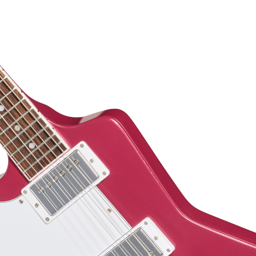 Gibson Mod™ Collection Explorer 70s, Left-Handed, Raspberry Sundae Electric Guitar Gibson Mod™ Collection
