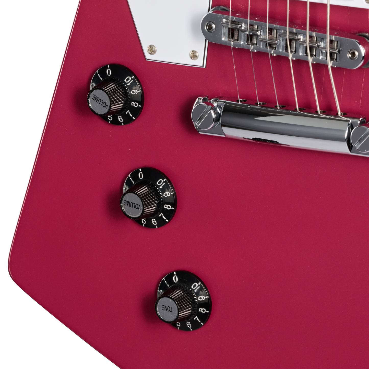 Gibson Mod™ Collection Explorer 70s, Left-Handed, Raspberry Sundae Electric Guitar Gibson Mod™ Collection