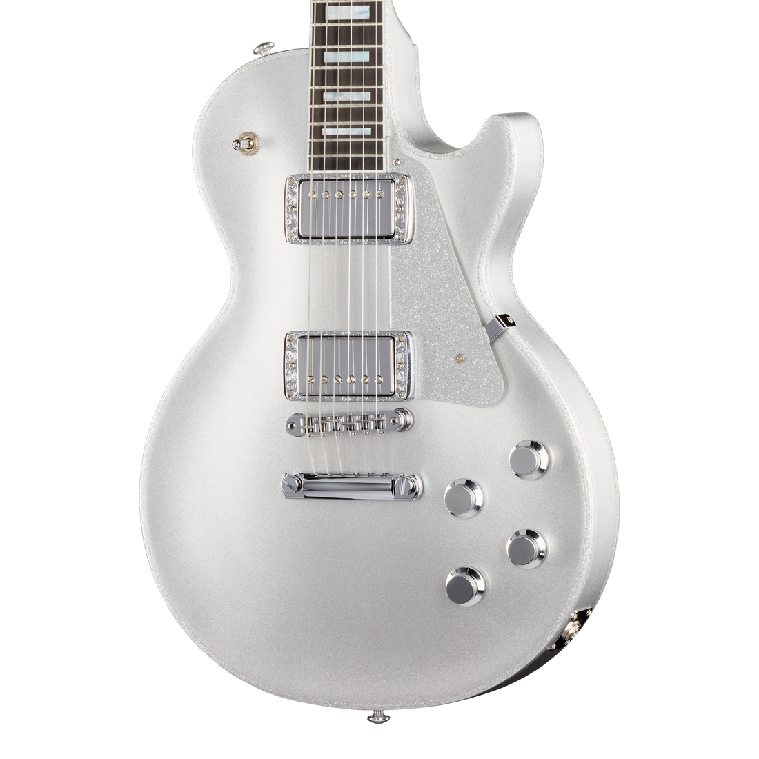 Gibson Mod™ Collection Les Paul Custom 70s, Silver Space Cadet Electric Guitar Gibson Mod™ Collection