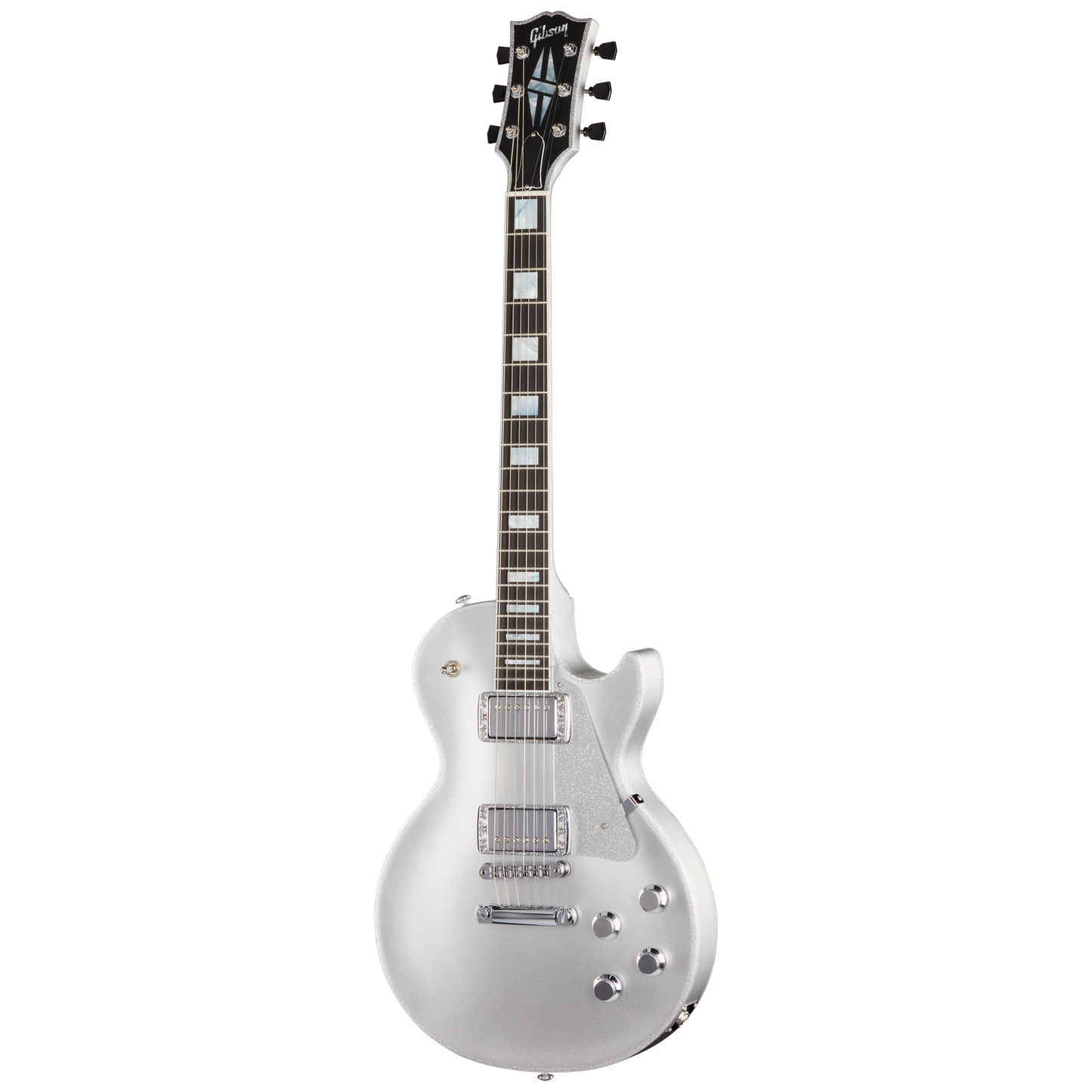 Gibson Mod™ Collection Les Paul Custom 70s, Silver Space Cadet Electric Guitar Gibson Mod™ Collection