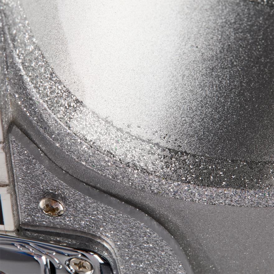 Gibson Mod™ Collection Les Paul Custom 70s, Silver Space Cadet Electric Guitar Gibson Mod™ Collection