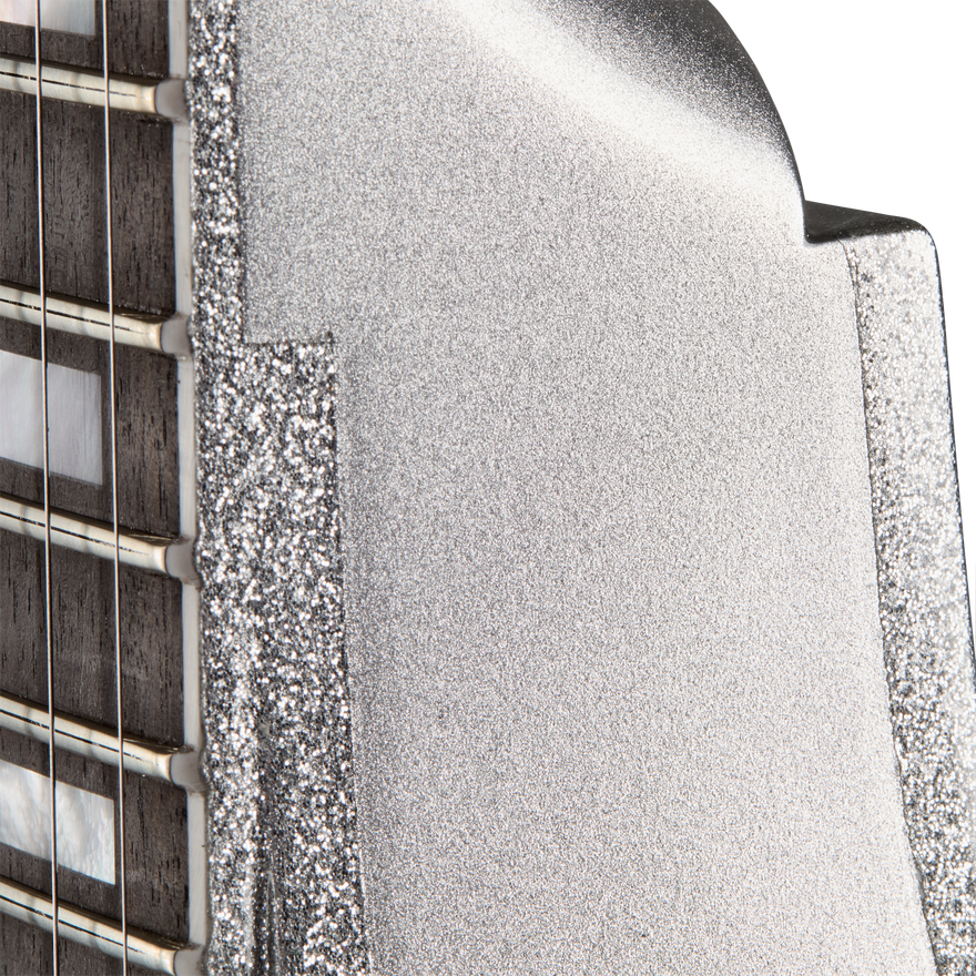 Gibson Mod™ Collection Les Paul Custom 70s, Silver Space Cadet Electric Guitar Gibson Mod™ Collection